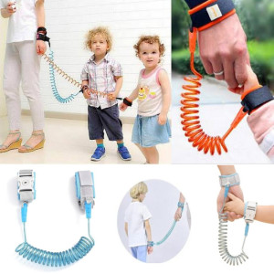 Child Safety Wristband with 360° Rotating Cuff - Secure & Comfortable Anti-Lost Wrist Link for Toddlers