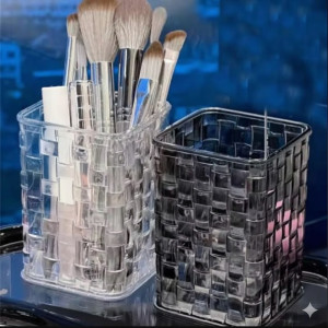Elegant Acrylic Makeup Brush Organizers