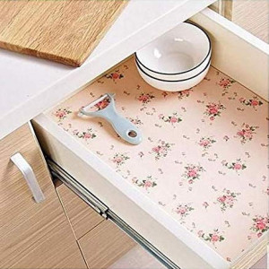 Pack of 2 Rolls - Anti Slip Foam Drawer Mat