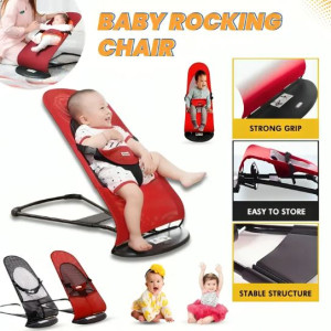 Baby Bouncer and Swing Chair, Baby Rocking Chair, Safe & Comfortable for 1-4 Years