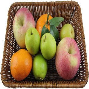 Bread Baskets,Tabletop Food Serving Baskets,Handwoven Storage Basket Bin,Fruit Vegetables cosmetics Basket for Home