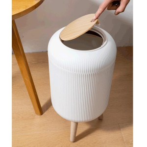 Creative Trash Can Household Dustbin Bins, Waterproof Bathroom Office Trash Bin