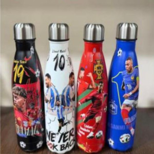 Football Superstars Stainless Steel Water Bottle Series (500ml)