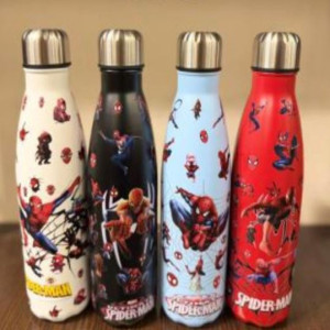 Spider-Man Themed Stainless Steel Water Bottles 500ML