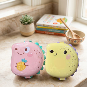Hedgehog Shape Stainless Steel Leak-Proof Tiffin Box for Kids, Premium School and Picnic Lunch Box