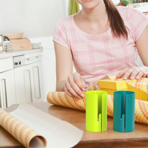 Wrapping Paper Cutter, Gift Wrap Cutter, Portable Paper Roll Cutter, Sliding Wrapping Paper Cutter Tool, Safer And Easier Cut, Gift Wrapper Cutter