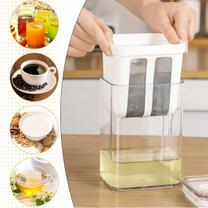 Multi-Purpose Greek Yogurt Maker and Beverage Strainer