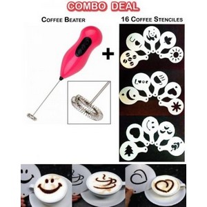 Coffee Beater With Stencils