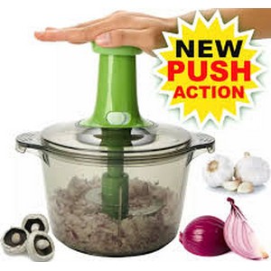 Multifunction Gourmet Cuisine Manual Food Chopper Push Type