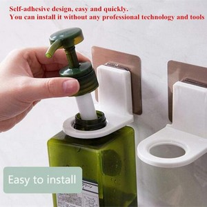 2pcs Multifunctional Bottle Hanging Holder Shower Gel Bottle Holder