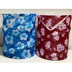 Folding Laundry Bin Hamper Basket