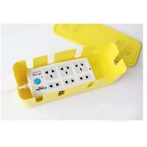 Portable Multi-Plug Cable Organizer with Dustproof Design - Wire Management System