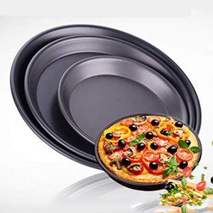 3 Pieces Pizza Pan Non-Stick Pizza Tray
