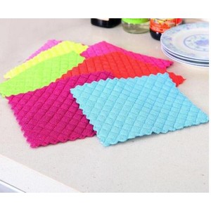 Micro Fiber Duster Microfiber Kitchen Cleaning Towel (Set Of 3)