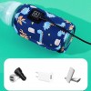 Portable USB Baby Bottle Warmer - Travel Milk Warmer Baby Feeding Bottle Warmer - Heating Thermostat Food Warmer