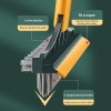 3 in 1 Floor Scrub Brush, 180° Rotating Household Cleaning Brush