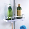 Bathroom Shower Shelf Organizer Rack, Shampoo Holder Shower Pole