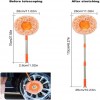 360° Rotatable Adjustable Cleaning Mop, Extendable Wall Cleaning Mop for Bathroom Floor Wall Bed Bottom