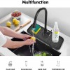 Silicone Faucet Mat for Kitchen Bathroom, Sink Draining Pad Keep Drying Kitchen Accessories