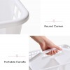 3 Compartment Storage Basket with Handle