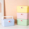 Colored Macaroon Medicine Box Large Capacity Household Multi-layer Medicine Box