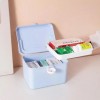 Colored Macaroon Medicine Box Large Capacity Household Multi-layer Medicine Box