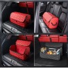 Portable Car Trunk Organizer Box Large Capacity Multiuse Tools Storage Bag Stowing Tidying Leather Folding