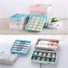 Box Drawer Organizer, 15 Compartment Plastic Storage Drawer Organizer
