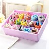 Box Drawer Organizer, 15 Compartment Plastic Storage Drawer Organizer