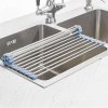 Over The Sink Dish Drying Rack, Roll Up Dish Drying Rack Kitchen Sink Rack