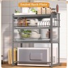 Microwave Stand With Storage Cabinets Dustproof Cupboards Dish Storage Racks Knife Tableware Storage Racks