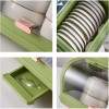 Multi-Function Dish Rack, Drain Dish Rack With Cover, Dish Drainer Utensil Organizer For Kitchen