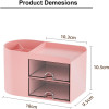 Office Desk Organiser with Drawer, Mini Office Supplies and Desk Accessories