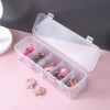 1pc Household Hair Accessories Storage Box, Five Compartment Storage Box For Storing
