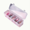 1pc Household Hair Accessories Storage Box, Five Compartment Storage Box For Storing