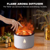 Volcano Humidifier Flame Aroma Diffuser, Ultrasonic Essential Oil Scent Diffuser 300ml Large Capacity