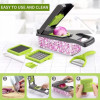 Multifunctional 14-in-1 Vegetable Chopper and Slicer Set