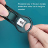 Nail Clippers with Magnifying Glass