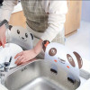 Panda Kitchen Water Splash Guard - Water Sucker Flap Sink Splash