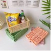 Mini Foldable Plastic Cosmetic Storage Box - Organizer Basket for Home and Office