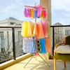 Folding Clothes Drying Rack 3-Tier Indoor Outdoor Space Saving Stand Hanger - Versatile Space-Saving Laundry Dryer