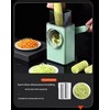 Vegetable Slicer Cutter Chopper Upgraded Hand Crank Multifunctional Vegetables Graters Shredders Fruit Kitchen Tool