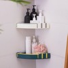 Bathroom Corner Storage Shelf Wall Organizer Shelf Shower Storage Holders Shelf Kitchen Storage Rack Organizer