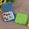Pill Box 4 compartment - Medicine, Jewelry, Beads Organizer Mini Pill Cases Storage Box