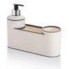 Bathroom Plastic Sink Dispenser Detergent Bottle Toothbrush Container - Soap Box Shower Tray Storage Container