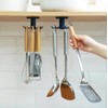 Spoon Holder Round Kitchenware Storage Rotary Hook