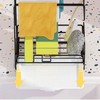 Wall Mounted Shelf Iron Storage Shelves for Kitchen Decoration Drainer Rack