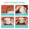 Pack of 10 Pcs Underarm Sweat Pads - Disposable Armpit Pads for Women and Men, Comfortable Unflavored, Non Visible