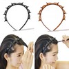 Hair Twister Band Double Bangs Hairstyle Hairband Hair Accessories (Pack of 2)