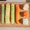 Vegetable and Potato Cutter (8 in 1) - Vegetable Slicer by ONCE FOR ALL Food Chopper Vegetable Cutter Quick Dicer Fruit French Fry Julienne